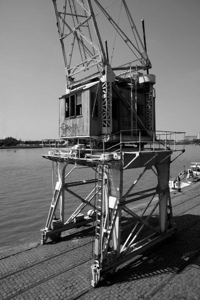 photo Grue du port d'Anvers