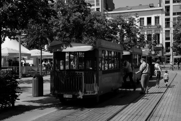 photo Tram touristique d'Anvers