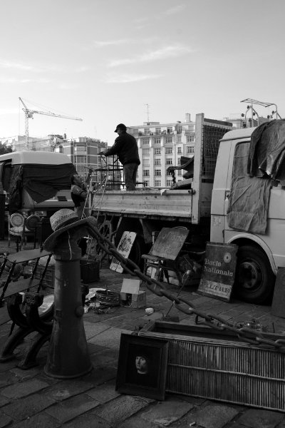 photo Bradeux déchargeant
