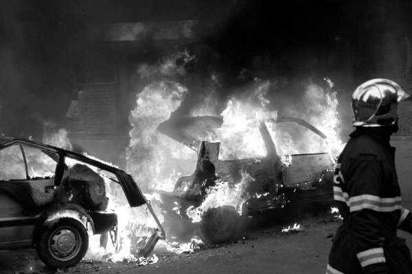 photo Feu de voiture