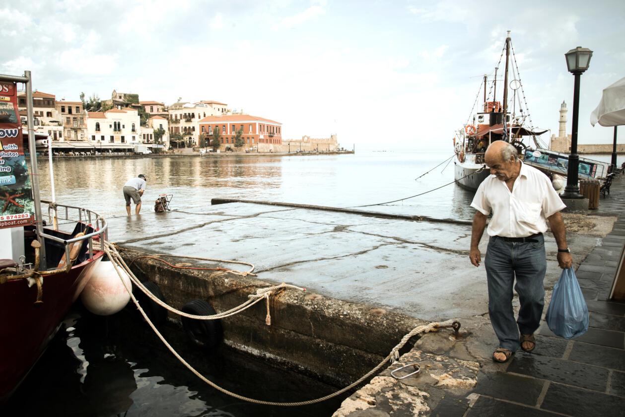 port de Chania Crete